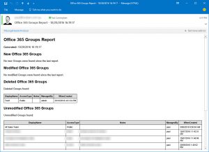 Get-O365GroupReport.ps1 v1.01 is Now Available