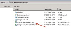 PowerShell Script to Audit Exchange Server Database Storage Quotas