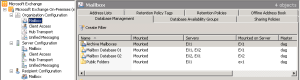 Exchange Server 2010 Mailbox Server Backup and Recovery