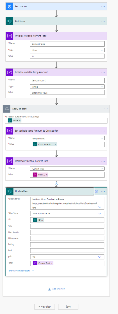 How to Create a Subscription Tracker with Microsoft Lists and Power Automate