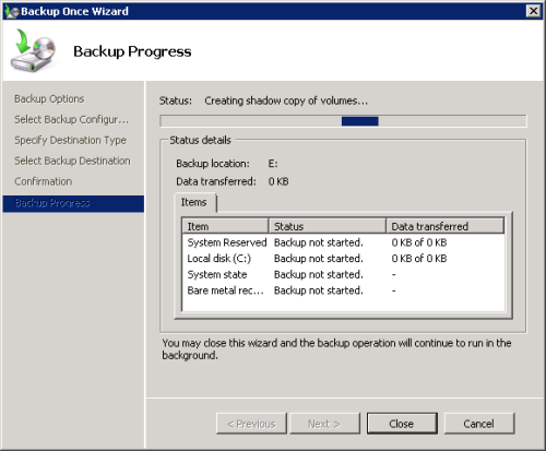 Exchange 2010 Edge Transport Server Backup and Recovery