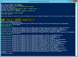 PowerShell Script to Report RBAC Role Group Membership