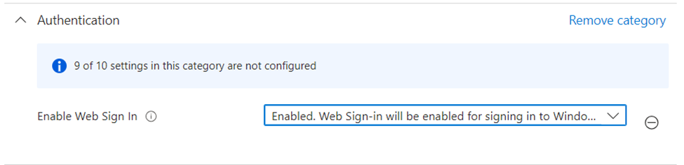 Signing into a Windows Device Using the Web